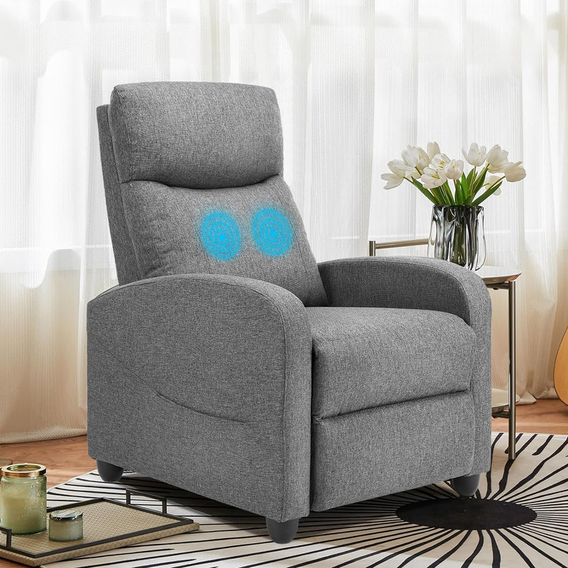 Recliner Chair Massage Reclining for Adults Comfortable Fabric