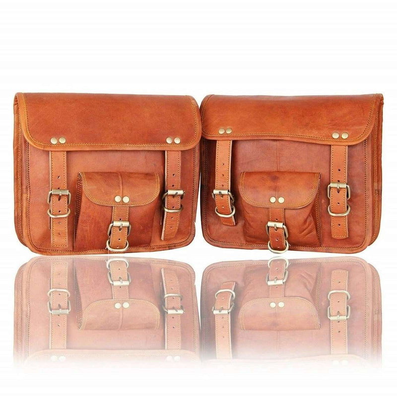 Bicycle Leather Bag - Leather Bicycle Bag Leather Bike Bag Bike bag Cycling Bike Bicycle Saddle Bag Motorcycle Panniers Gifts for bikes