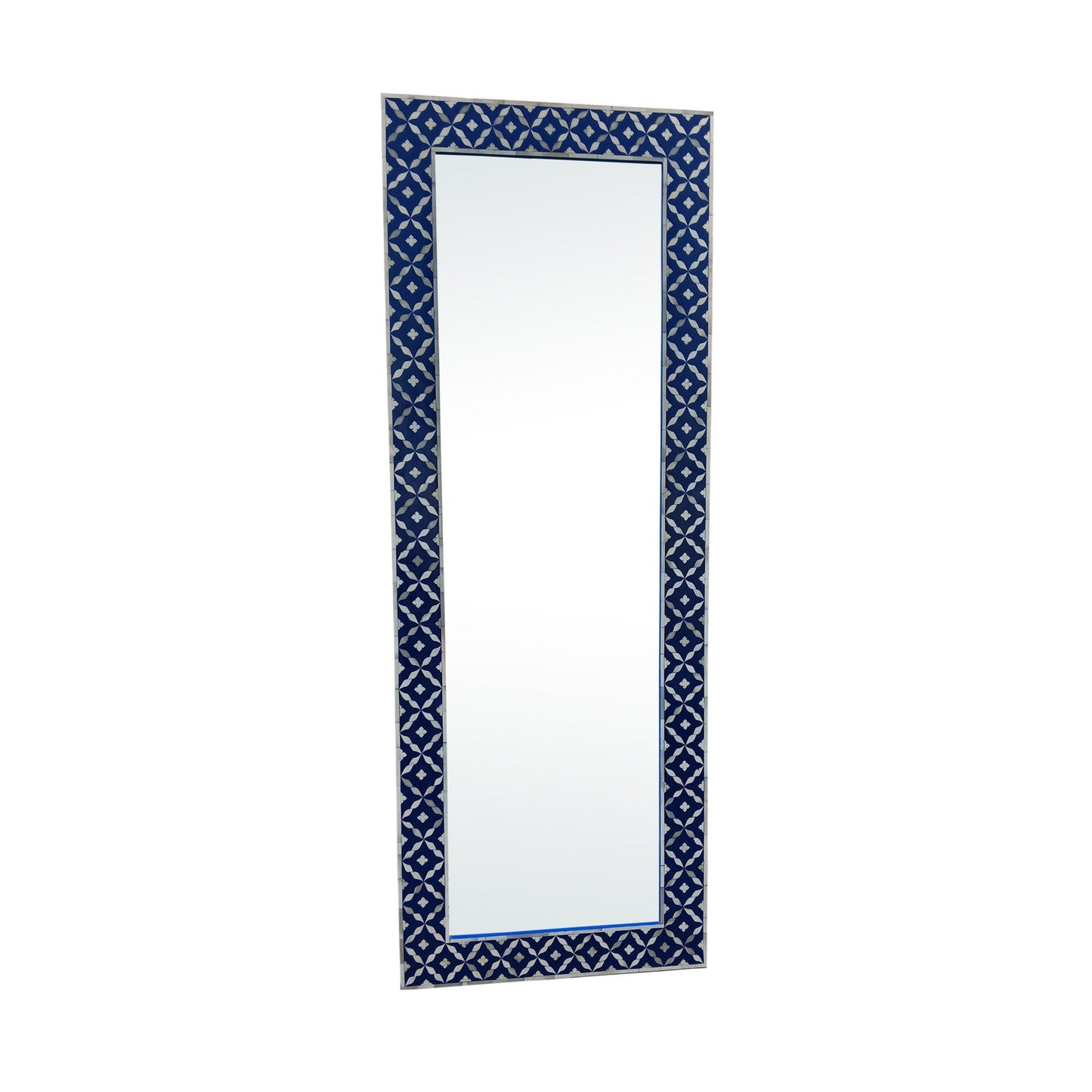 Bone Inlay Wall Mirror Frame with Eye Design bedroom decor mirror